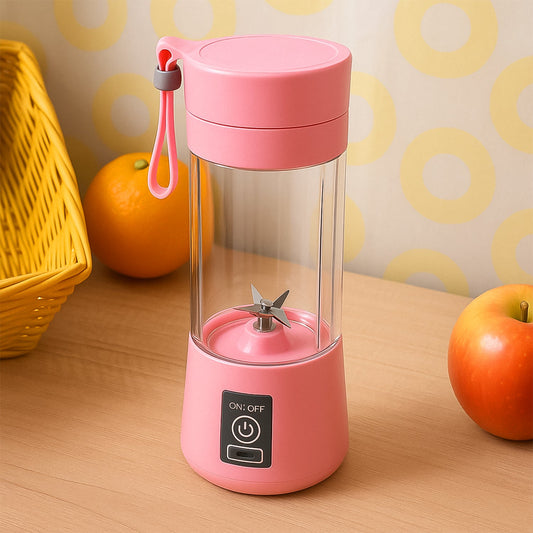 Electric Juicer Sharp-Blades,Multi-Purpose Portable USB Protein Shaker, Blender Mixer Cup (380 ML